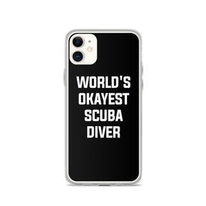 World's Okayest Scuba Diver Clear Case for iPhone®