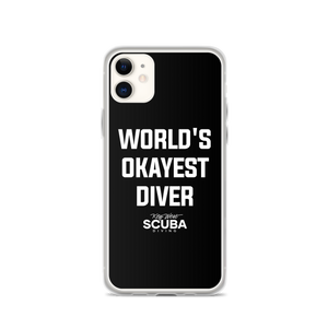 World's Okayest Diver Clear Case for iPhone®