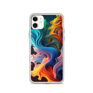 Colorful Swirl Background iPhone® Phone Case