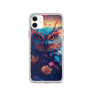 Colorful Owl Art iPhone® Phone Case