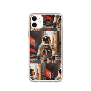 Astronout in the City iPhone Case