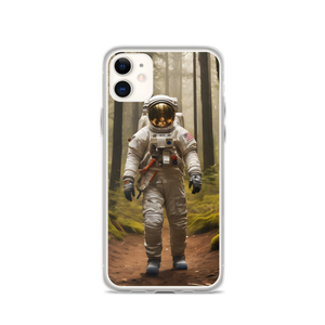 Astronout in the Forest iPhone Case