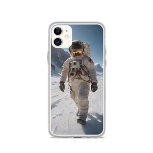 Astronaut Snow iPhone Case