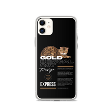 Gold Bengal Cat iPhone Case