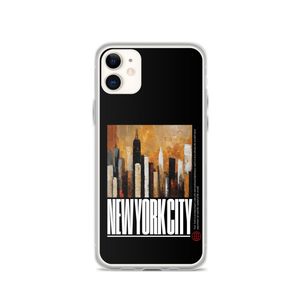 NYC Landscape Painting iPhone Case