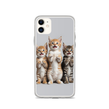 Funny Tripple Cats iPhone Case