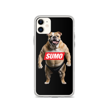 Sumo Bulldog Black iPhone Case