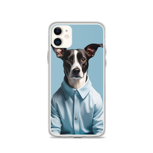 Sad Dog Blue iPhone Case