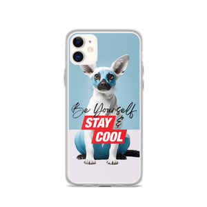 Be Yourself & Stay Cool iPhone Case