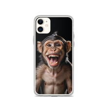 Happy Monkey Black iPhone Case