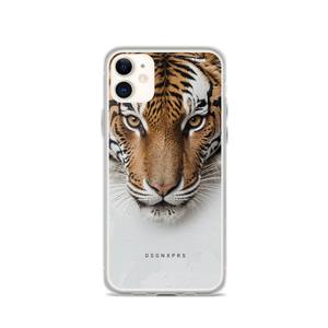 Silent Tiger Head iPhone Case