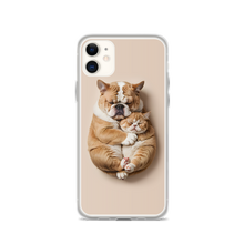 Cute Baby Cat and Dog Sleep iPhone Case