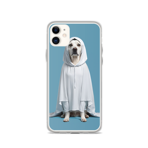 Dog in Ghost Costume iPhone Case