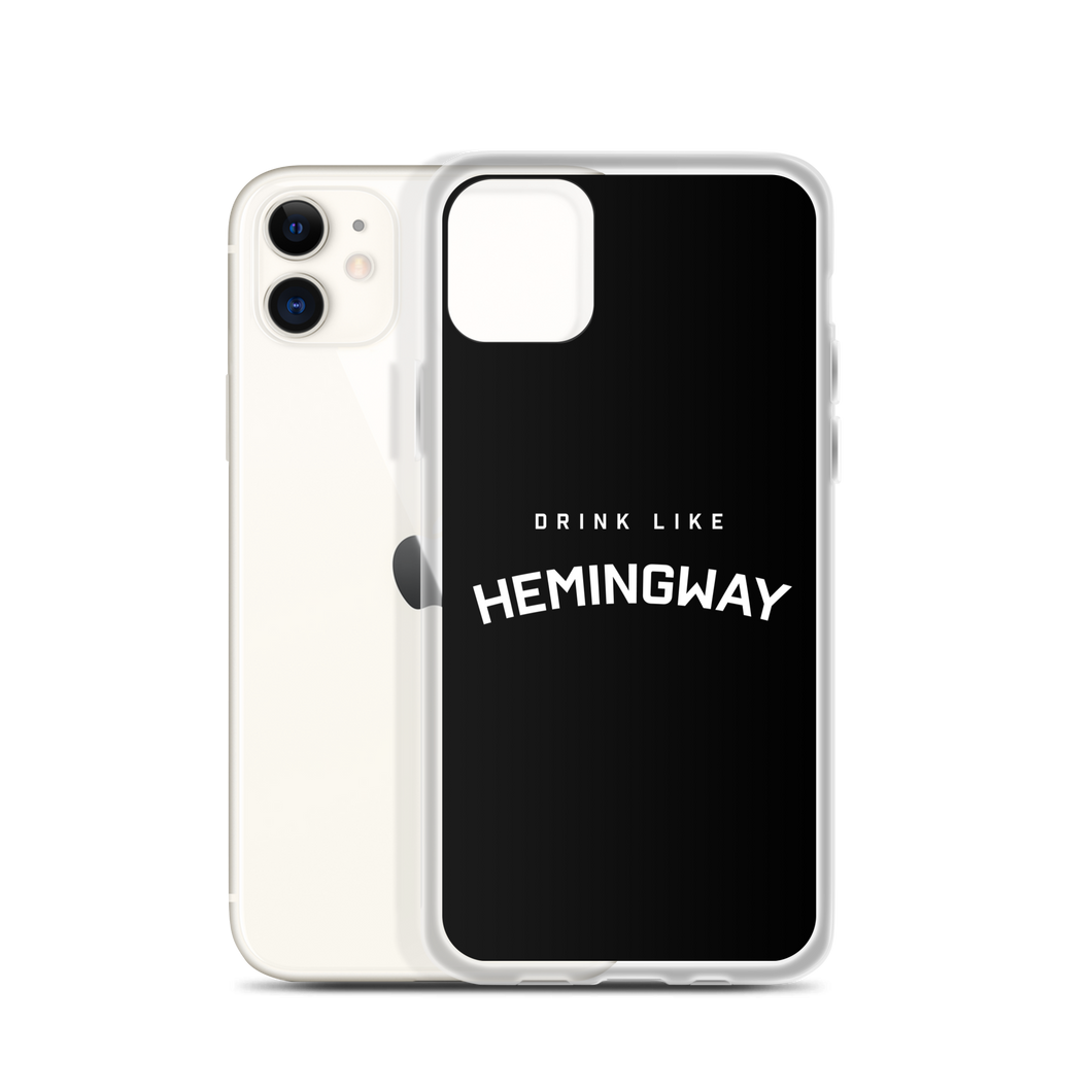 Drink Like Hemingway Clear Case for iPhone®