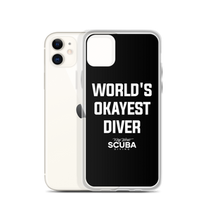 World's Okayest Diver Clear Case for iPhone®