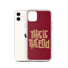 THIS IS THE END? Burgundy iPhone Phone Case