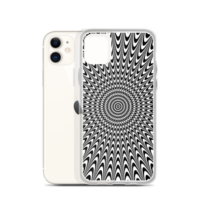 Vertigo Optical Illusion Background iPhone® Phone Case