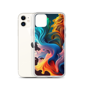 Colorful Swirl Background iPhone® Phone Case