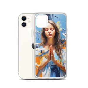 Pray & Forgive Oil Painting iPhone® Phone Case