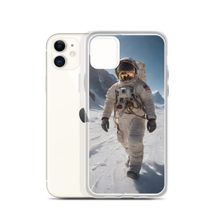 Astronaut Snow iPhone Case