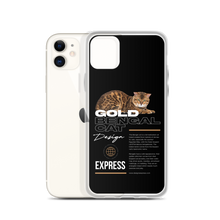 Gold Bengal Cat iPhone Case