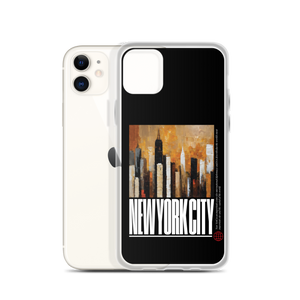 NYC Landscape Painting iPhone Case