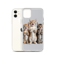 Funny Tripple Cats iPhone Case