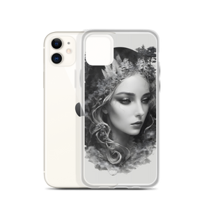 Grayscale Gaia iPhone Case