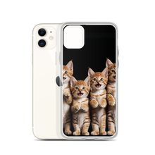 Four Cute Cats iPhone Case