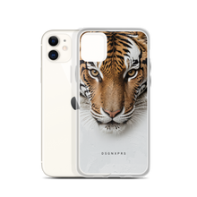 Silent Tiger Head iPhone Case