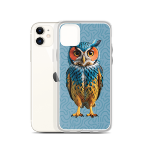 Blue Owl iPhone Case