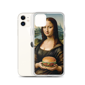 Monalisa Burger iPhone Case