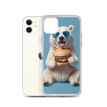 Polar Bear and Burger iPhone Case