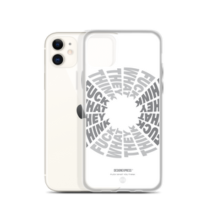 F**ck What They Think White iPhone Case