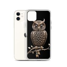 Owl Copper Art iPhone Case