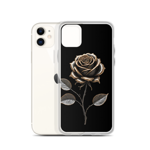 Rose Copper Art iPhone Case