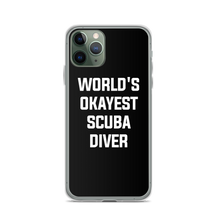 World's Okayest Scuba Diver Clear Case for iPhone®