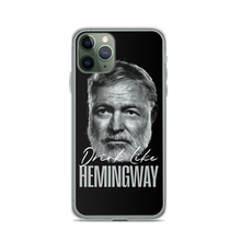 Drink Like Hemingway Portrait Clear Case for iPhone®