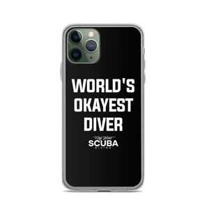 World's Okayest Diver Clear Case for iPhone®