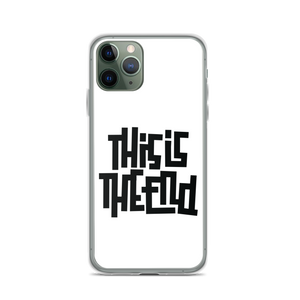 THIS IS THE END? White iPhone Phone Case