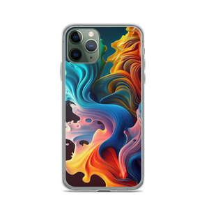 Colorful Swirl Background iPhone® Phone Case