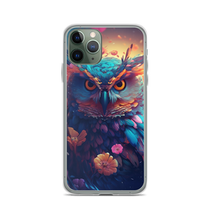 Colorful Owl Art iPhone® Phone Case