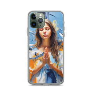 Pray & Forgive Oil Painting iPhone® Phone Case