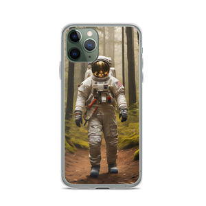 Astronout in the Forest iPhone Case