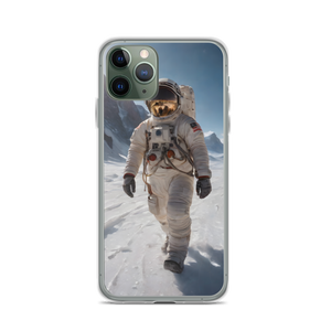 Astronaut Snow iPhone Case