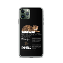 Gold Bengal Cat iPhone Case