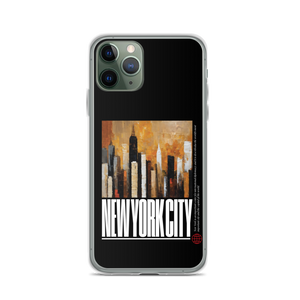 NYC Landscape Painting iPhone Case