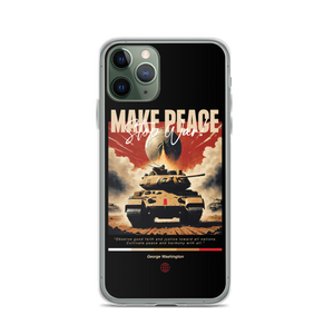 Make Peace Stop War Tank iPhone Case