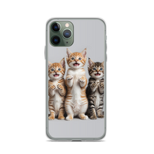 Funny Tripple Cats iPhone Case