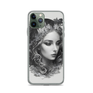 Grayscale Gaia iPhone Case